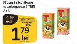 Supeco Băutură răcoritoare necarbogazoasă TEDI Ofertă