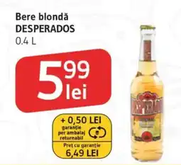 Supeco Bere blondǎ DESPERADOS Ofertă
