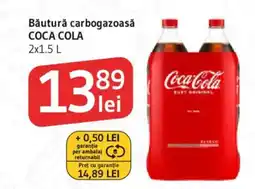 Supeco Băutură carbogazoasă COCA COLA Ofertă