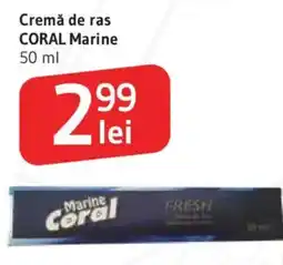 Supeco Cremă de ras CORAL Marine Ofertă