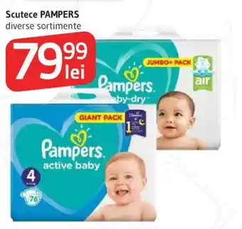 Supeco Scutece PAMPERS Ofertă