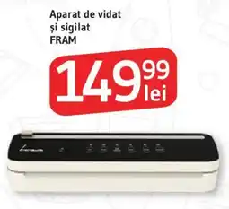 Supeco Aparat de vidat şi sigilat FRAM Ofertă