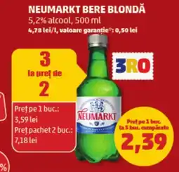 Penny Neumarkt bere blondă Ofertă