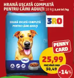 Penny Hrană uscată completă pentru câini adulti Ofertă