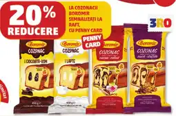 Penny La cozonacii boromir semnalizaţi la raft, Ofertă