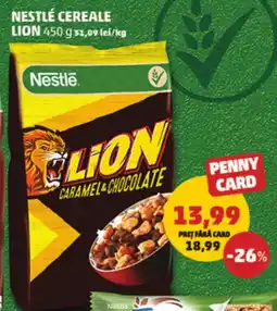 Penny Nestlé cereale lion Ofertă