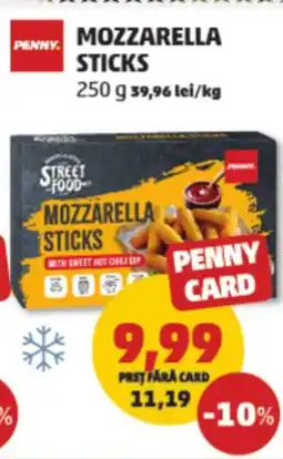 Penny Mozzarella sticks Ofertă