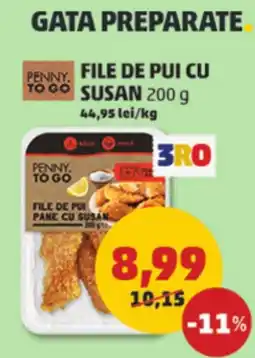 Penny File de pui cu susan Ofertă