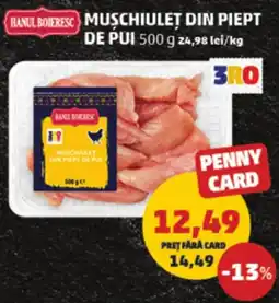 Penny Hanul boieresc muschiulet din piept de pui Ofertă