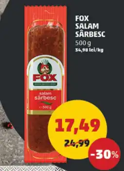 Penny Fox salam sârbesc Ofertă