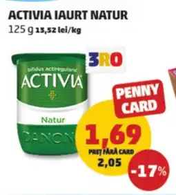 Penny Activia iaurt natur Ofertă