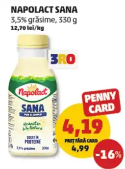 Penny NAPOLACT SANA 3,5% grăsime Ofertă