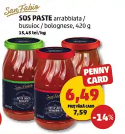 Penny San Fabio Sos Paste Ofertă