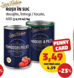 Penny San Fabio Roşii în suc Ofertă