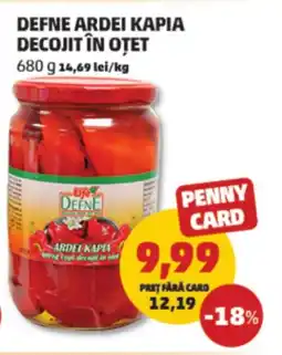 Penny Defne ardei kapia decojit în otet Ofertă