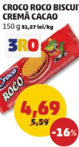 Penny Croco roco biscuiți cremă cacao Ofertă