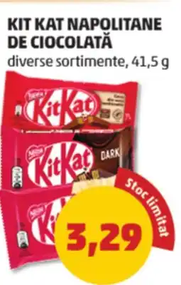 Penny Kit kat napolitane de ciocolată Ofertă
