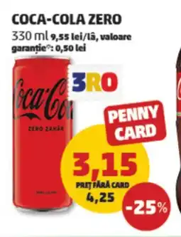 Penny Coca-cola zero Ofertă