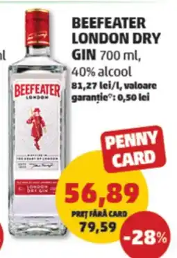 Penny Beefeater london dry gin Ofertă