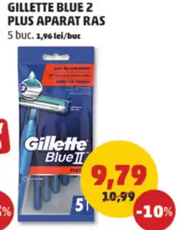 Penny Gillette blue 2 plus aparat ras Ofertă