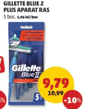 Penny Gillette blue 2 plus aparat ras Ofertă