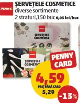 Penny Șervețele cosmetice Ofertă