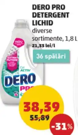 Penny Dero pro detergent lichid Ofertă
