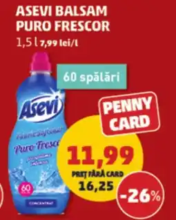 Penny Asevi balsam puro frescor Ofertă