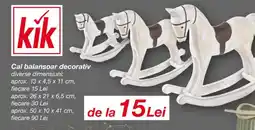 Kik Cal balansoar decorativ Ofertă