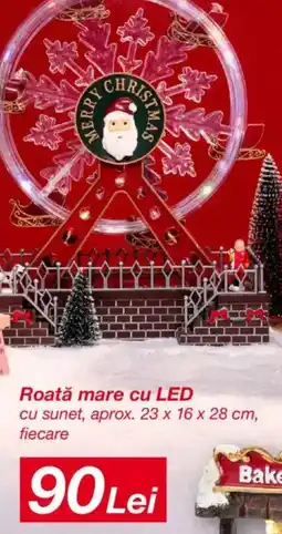 Kik Roată mare cu LED Ofertă