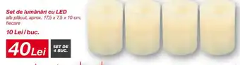 Kik Set de lumânări cu LED Ofertă