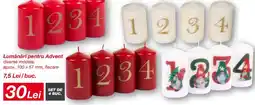 Kik Lumânări pentru Advent Ofertă