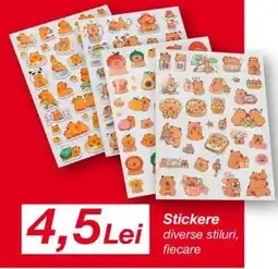 Kik Stickere Ofertă