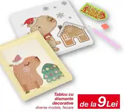 Kik Tablou cu diamante decorative Ofertă