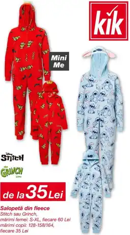 Kik Salopetă din fleece Ofertă