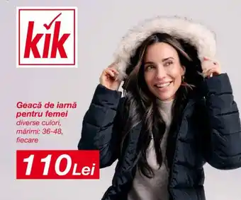 Kik Geacă de iarnă pentru femei Ofertă