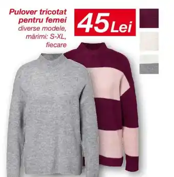 Kik Pulover tricotat pentru femei Ofertă