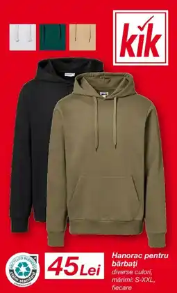 Kik Hanorac pentru bărbați Ofertă