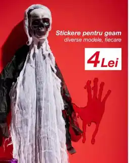 Kik Stickere pentru geam Ofertă