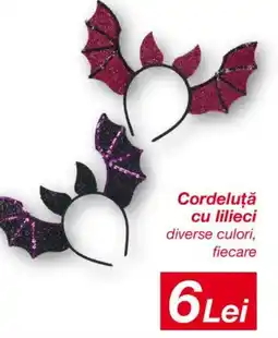 Kik Cordeluță cu lilieci Ofertă