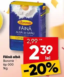 PROFI Făină albă Boromir tip 000 Ofertă