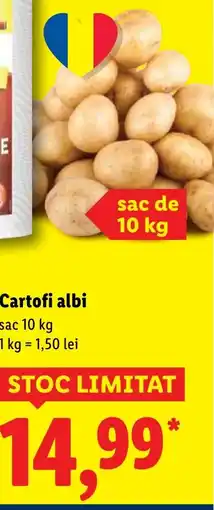 Lidl Cartofi albi Ofertă