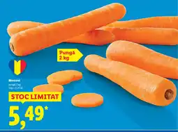Lidl Morcovi Ofertă