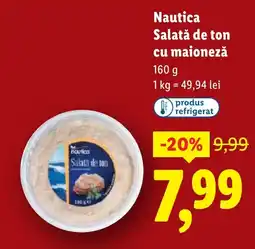 Lidl Nautica Salată de ton cu maioneză Ofertă