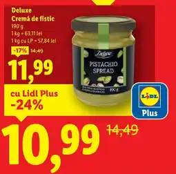 Lidl Deluxe Cremă de fistic Ofertă