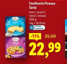 Lidl Confiserie Firenze Tartǎ Ofertă