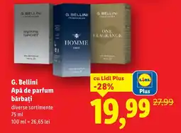 Lidl G. Bellini Apă de parfum bărbaţi Ofertă