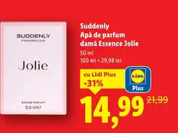 Lidl Suddenly Apă de parfum damǎ Essence Jolie Ofertă