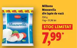 Lidl Milbona Mozzarella din lapte de vacǎ Ofertă