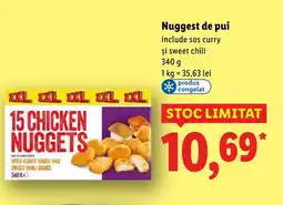 Lidl Nuggest de pui Ofertă